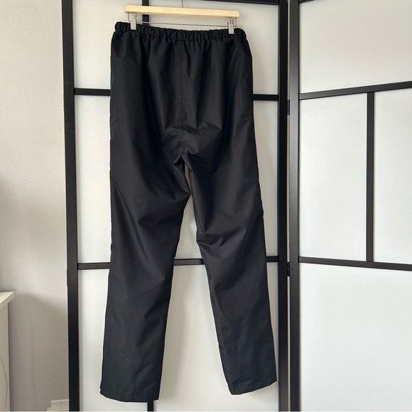 [XL] Helly Hansen Black Outdoor Windbreak Pants Unisex Stretch Waist - Picture 5 of 11